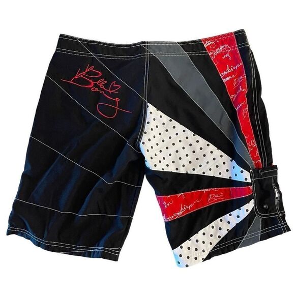 Billabong Women's Swimwear Polka Dot Boardshorts Multicolour Size 34 - Picture 2 of 7